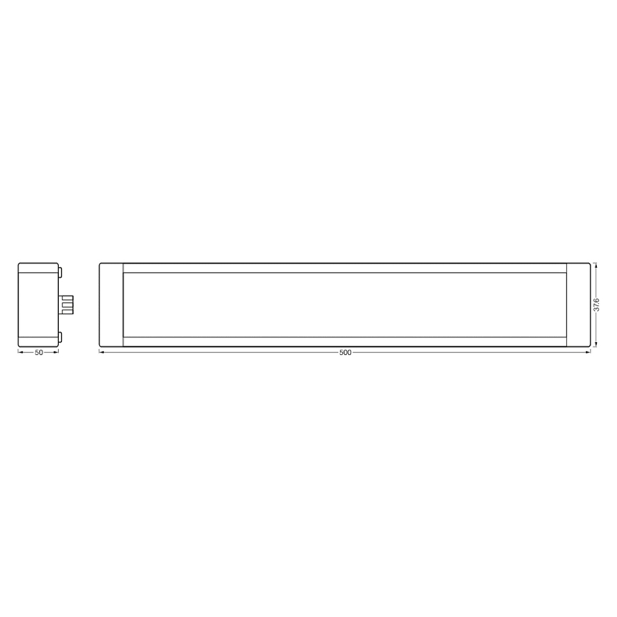 Ledvance - Dodatni set LED zatemnitvena podelementna svetilka SMART+ UNDERCABINET LED/8W/24V 2700-6500K Wi-Fi