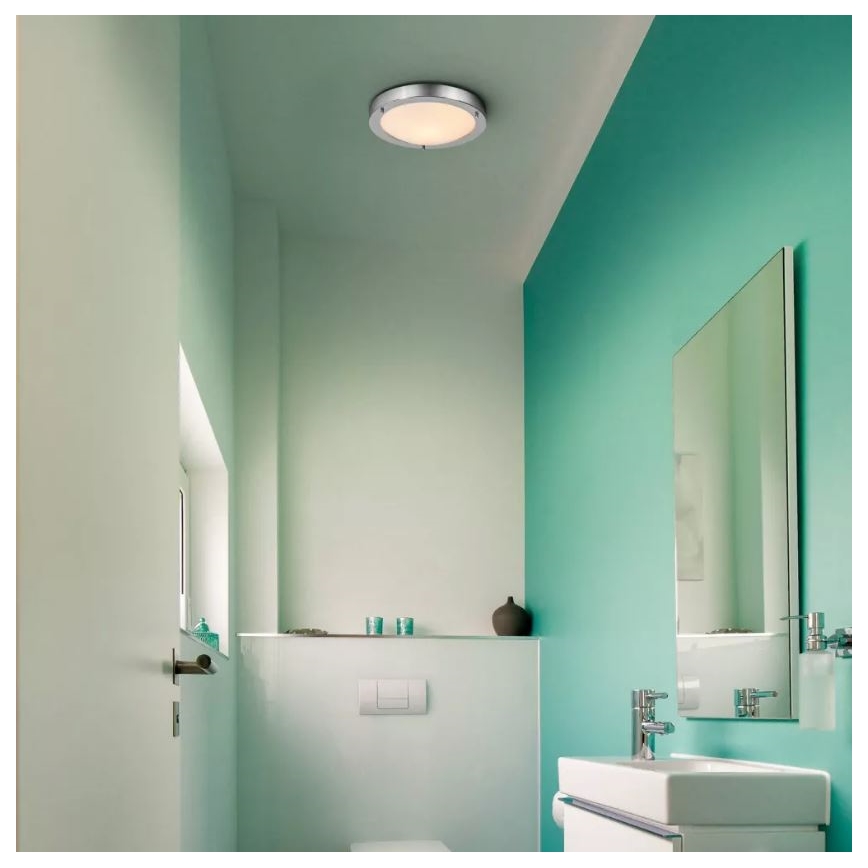 Ledvance - Kopalniška stropna svetilka BATHROOM CLASSIC 1xE27/15W/230V IP44