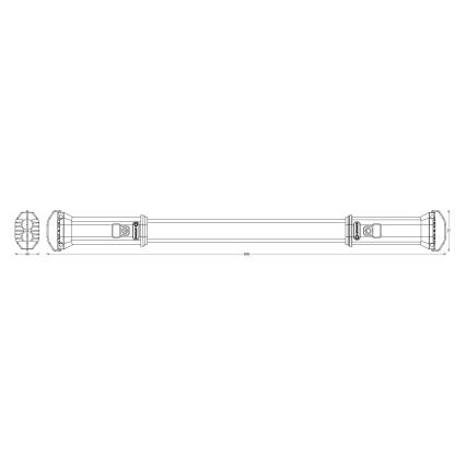 Ledvance - LED Delovna svetilka TUBE LED/10W/5V IP54