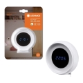 Ledvance - LED Digitalna ura z osvetlitvijo ozadja NIGHTLUX LED/0,3W/5V 1000mAh 3000/4000/6500K