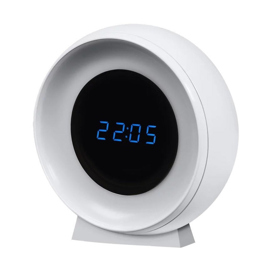 Ledvance - LED Digitalna ura z osvetlitvijo ozadja NIGHTLUX LED/0,3W/5V 1000mAh 3000/4000/6500K