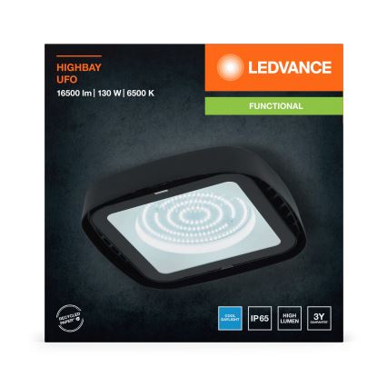 Ledvance - LED Industrijska stropna svetilka HIGHBAY LED/130W/230V IP65 6500K