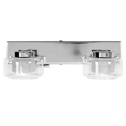 Ledvance - LED Kopalniška stenska svetilka ORBIS FLAME 2xLED/5,5W/230V 3000/4000K IP44 krom