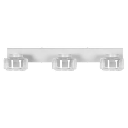 Ledvance - LED Kopalniška stenska svetilka ORBIS FLAME 3xLED/5,5W/230V 3000/4000K IP44 bela