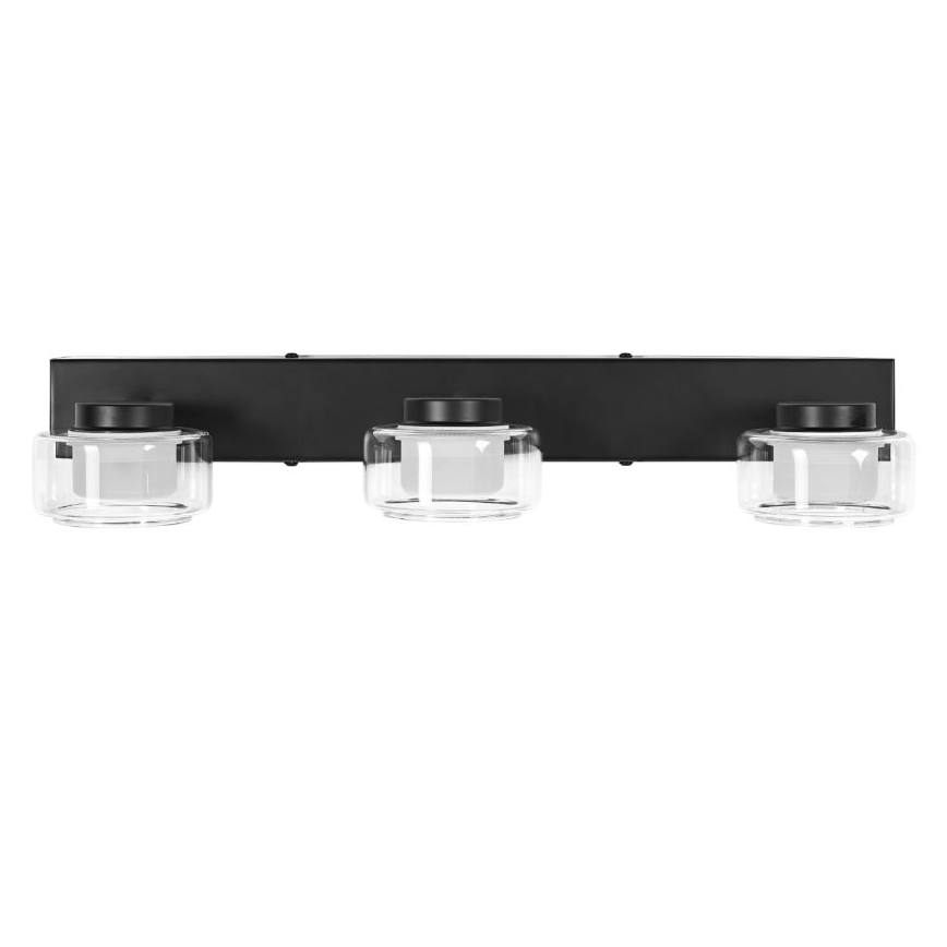 Ledvance - LED Kopalniška stenska svetilka ORBIS FLAME 3xLED/5,5W/230V 3000/4000K IP44 črna