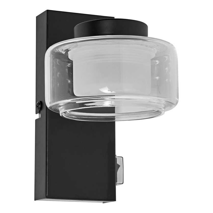 Ledvance - LED Kopalniška stenska svetilka ORBIS FLAME LED/5,5W/230V 3000/4000K IP44 črna