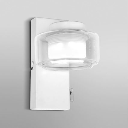 Ledvance - LED Kopalniška stenska svetilka ORBIS FLAME LED/5,5W/230V 3000/4000K IP44 bela