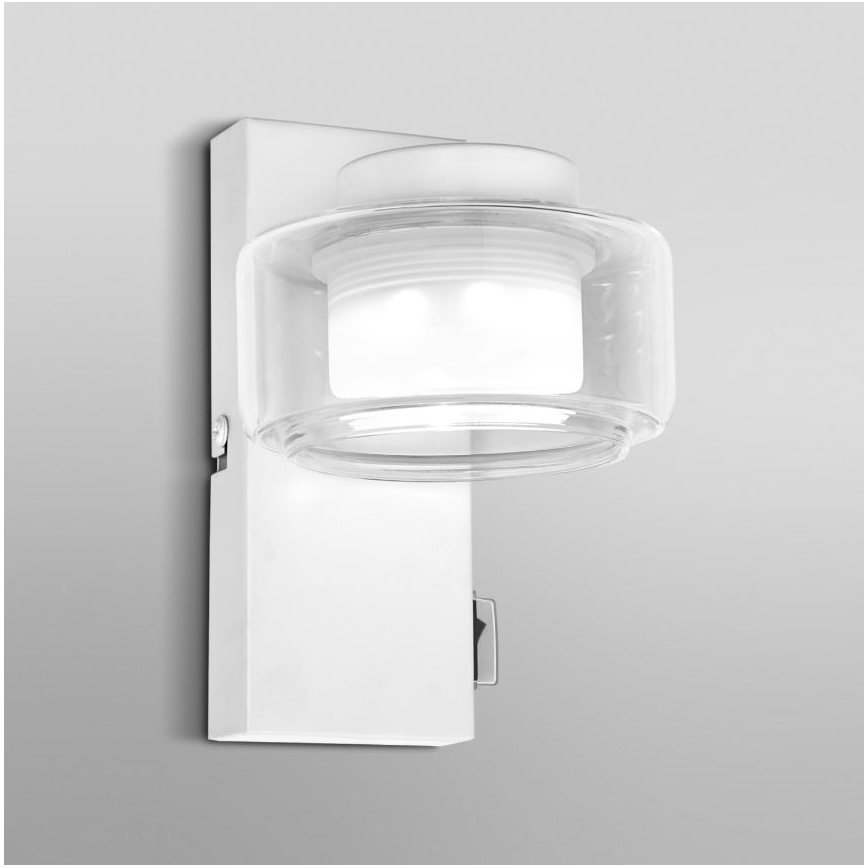 Ledvance - LED Kopalniška stenska svetilka ORBIS FLAME LED/5,5W/230V 3000/4000K IP44 bela