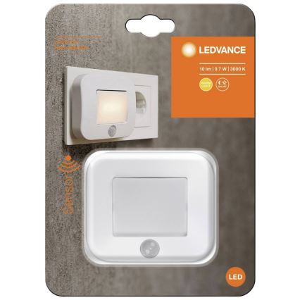 Ledvance - LED Nočna luč s senzorjem LUNETTA LED/0,7W/230V 3000K