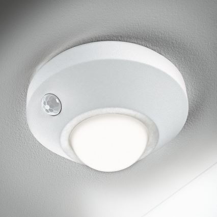 Ledvance - LED Orientacijska svetilka s senzorjem NIGHTLUX LED/1,7W/3xAA 4000K