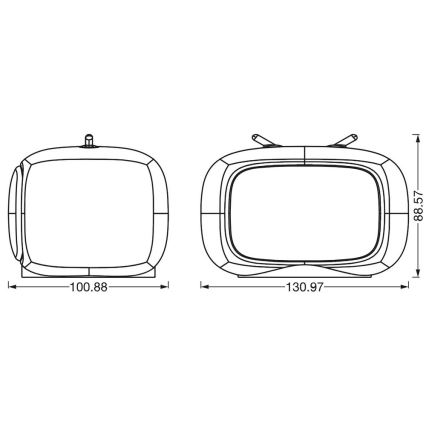 Ledvance - LED Otroška nočna svetilka na dotik TOUCH LED/2,5W/5V