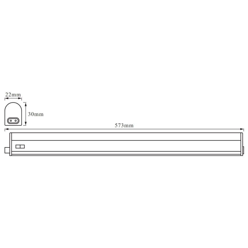 Ledvance - LED Podelementna svetilka BATTEN LED/8W/230V