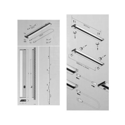 Ledvance - LED Podelementna svetilka TURN LED/6W/230V