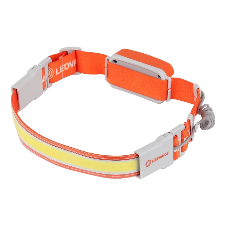 Ledvance - LED Polnilna naglavna svetilka FLASHLIGHT LED/3W/5V 1000 mAh
