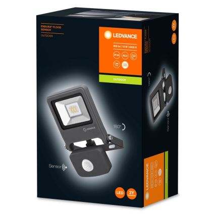 Ledvance - LED Reflektor ENDURA s senzorjem LED/10W/230V IP44