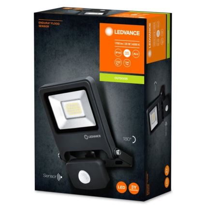 Ledvance - LED Reflektor ENDURA s senzorjem LED/20W/230V IP44