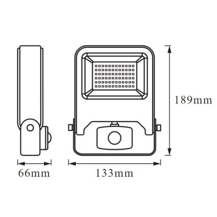 Ledvance - LED Reflektor ENDURA s senzorjem LED/20W/230V IP44