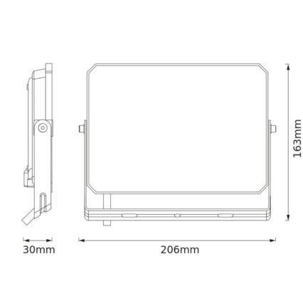 Ledvance - LED reflektor FLOODLIGHT LED/50W/230V 4000K IP65