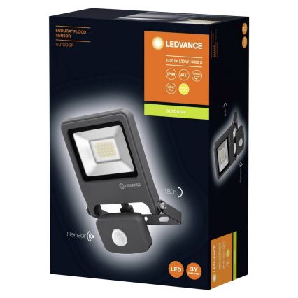 Ledvance - LED Reflektor s senzorjem ENDURA LED/20W/230V IP44