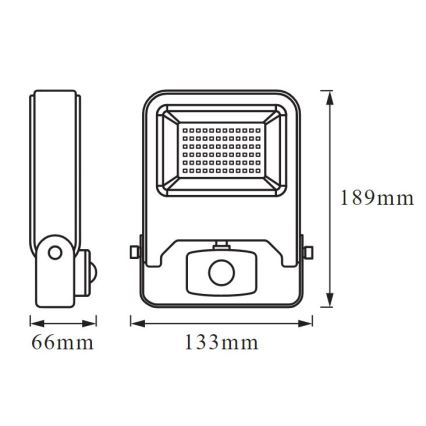 Ledvance - LED Reflektor s senzorjem ENDURA LED/20W/230V IP44