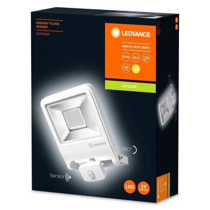 Ledvance - LED Reflektor s senzorjem ENDURA LED/50W/230V IP44