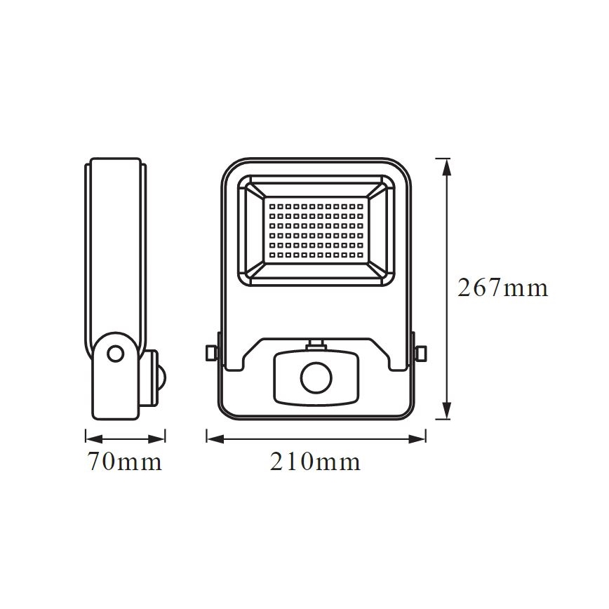Ledvance - LED Reflektor s senzorjem ENDURA LED/50W/230V IP44