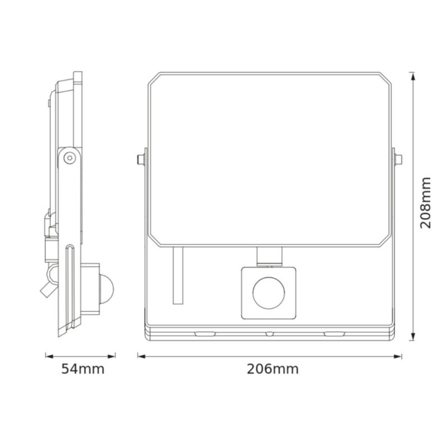 Ledvance - LED reflektor s senzorjem gibanja in mraka FLOODLIGHT LED/50W/230V 3000K IP65