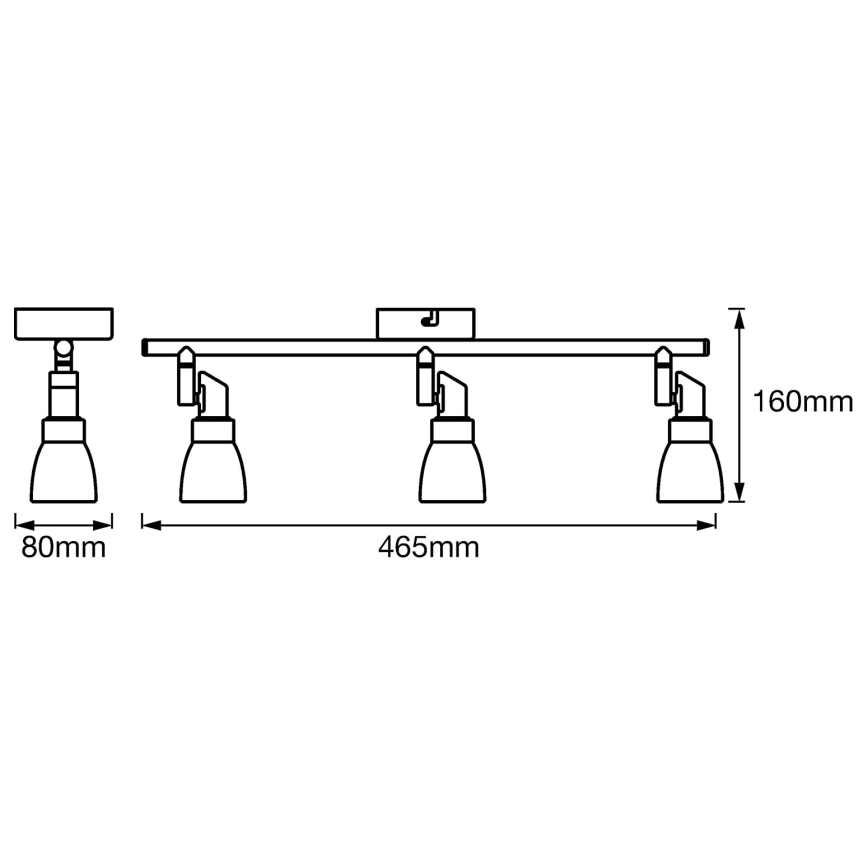 Ledvance - LED Reflektor SPOT 3xG9/2W/230V