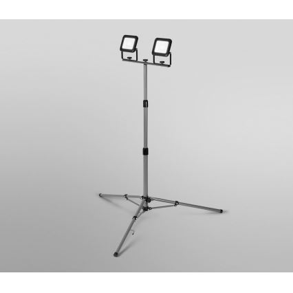 Ledvance - LED Zunanji reflektor z držalom WORKLIGHT TRIPOD 2xLED/20W/230V 6500K IP65