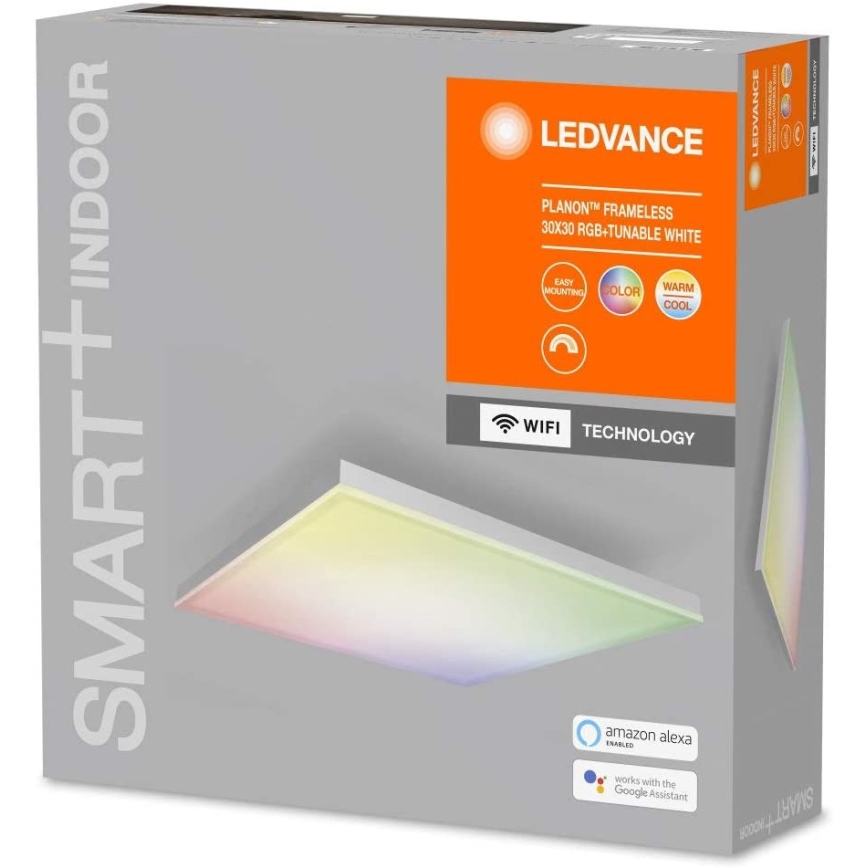 Ledvance - LED RGB+TW Zatemnitvena stropna svetilka SMART+ FRAMELESS LED/20W/230V 3000K-6500K Wi-Fi