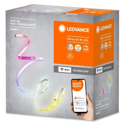 Ledvance - LED RGB+TW Zatemnitveni trak SMART+ FLEX 2m LED/8,5W/230V Wi-Fi