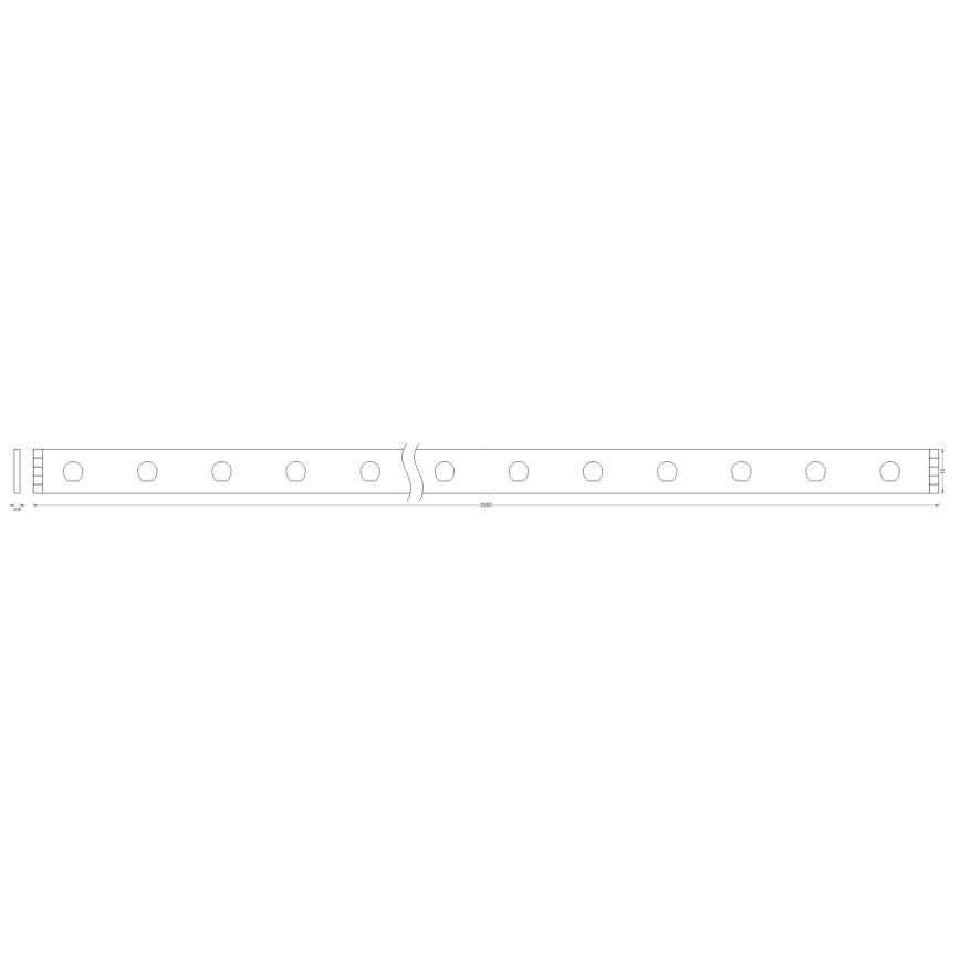 Ledvance - LED RGB+TW Zatemnitveni trak SMART+ FLEX 2m LED/8,5W/230V Wi-Fi