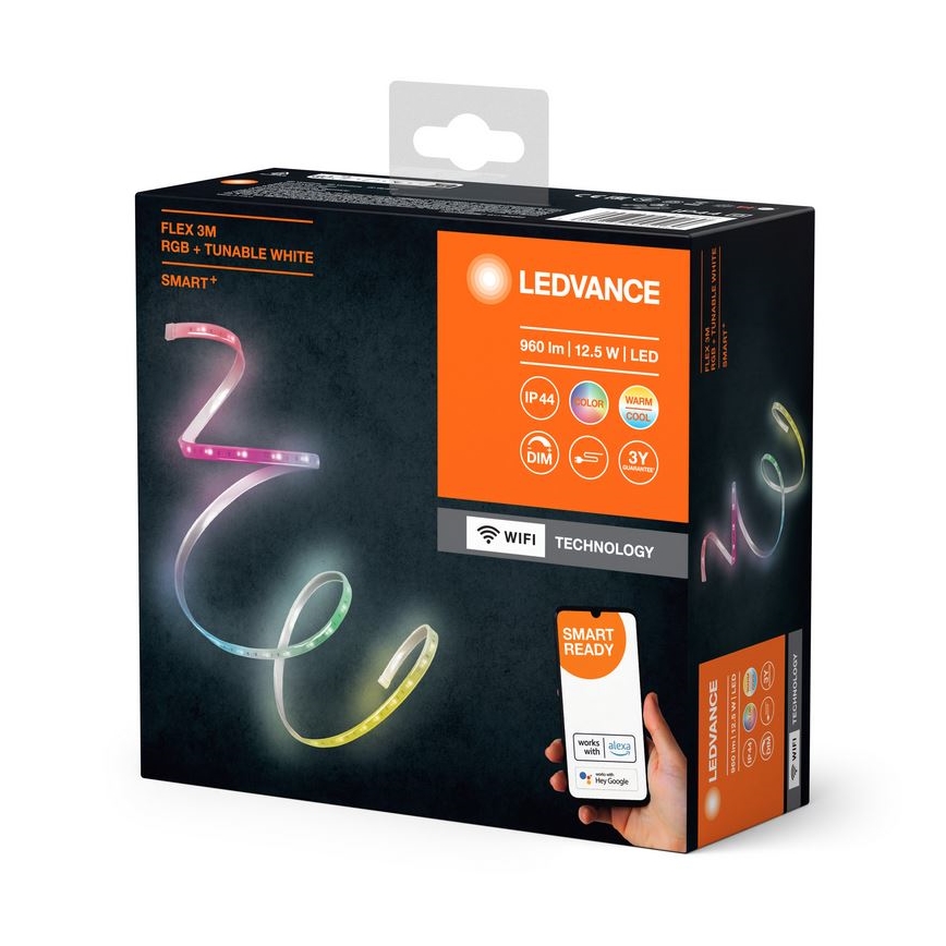 Ledvance - LED RGB+TW Zatemnitveni zunanji trak FLEX 3m LED/12,5W/230V 2700-6500K IP44 Wi-Fi