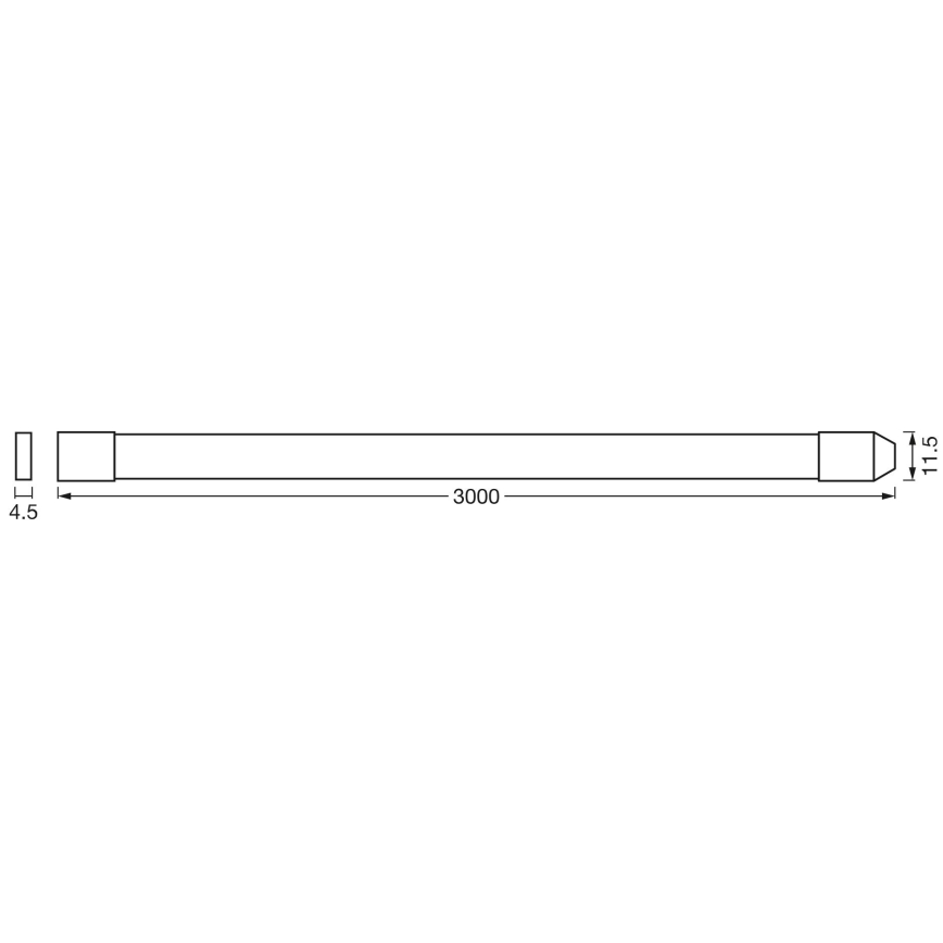 Ledvance - LED RGB+TW Zatemnitveni zunanji trak FLEX 3m LED/12,5W/230V 2700-6500K IP44 Wi-Fi