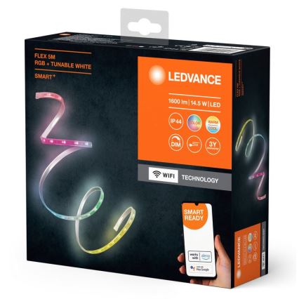 Ledvance - LED RGB+TW Zatemnitveni zunanji trak FLEX 5m LED/14,5W/230V 2700-6500K IP44 Wi-Fi