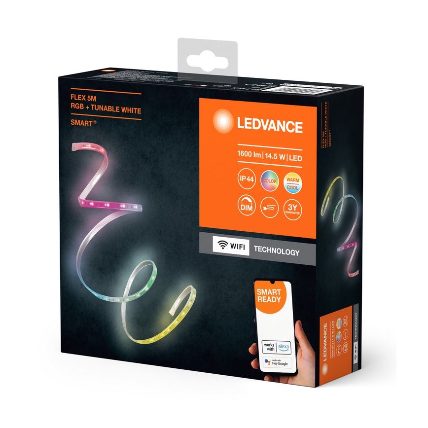 Ledvance - LED RGB+TW Zatemnitveni zunanji trak FLEX 5m LED/14,5W/230V 2700-6500K IP44 Wi-Fi