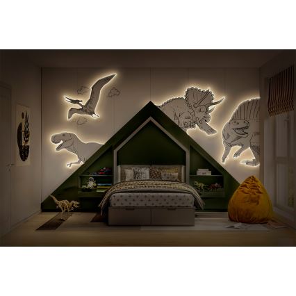 Ledvance - LED RGB zatemljiv trak FLEX 5 m LED/10W/230V + daljinski upravljalnik