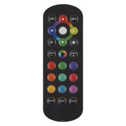 Ledvance - LED RGB zatemljiv trak FLEX 5 m LED/10W/230V + daljinski upravljalnik