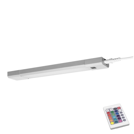 Ledvance - LED RGB Zatemnitvena podelementna svetilka SLIM LED/4W/230V + Daljinski upravljalnik