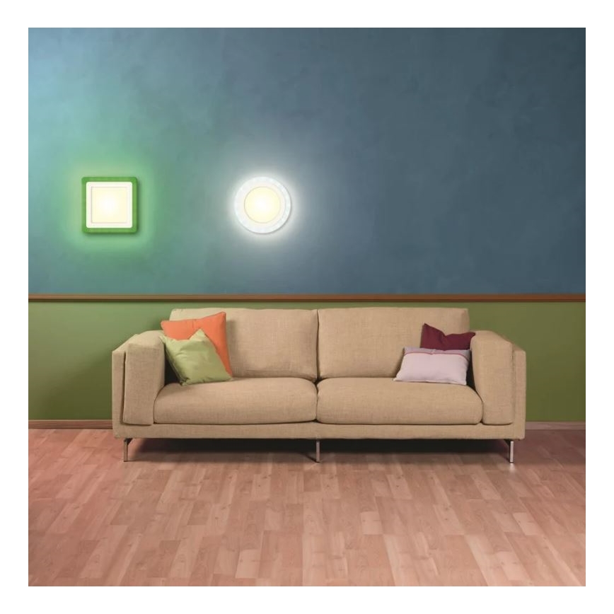 Ledvance - LED RGB Zatemnitvena stropna svetilka LED/19W/230V + Daljinski upravljalnik