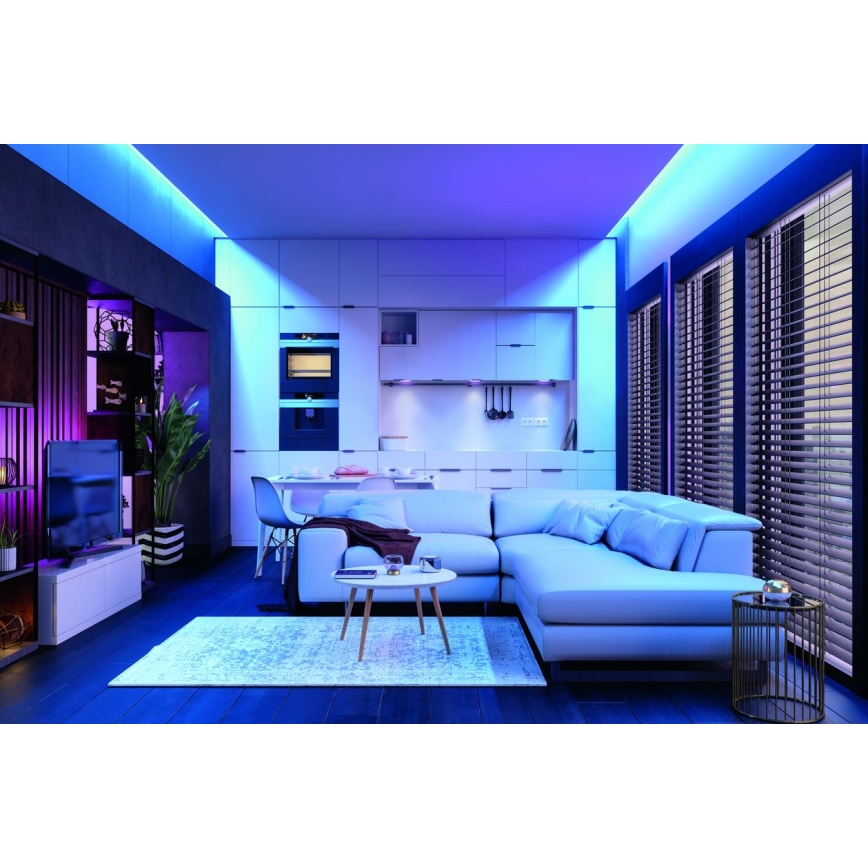 Ledvance - LED RGB Zatemnitveni trak FLEX 5m LED/19W/230V + Daljinski upravljalnik