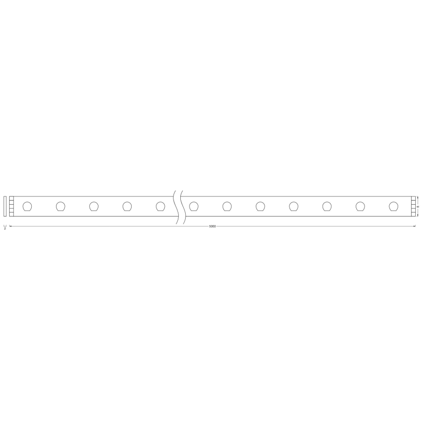 Ledvance - LED RGB Zatemnitveni trak FLEX 5m LED/19W/230V + Daljinski upravljalnik