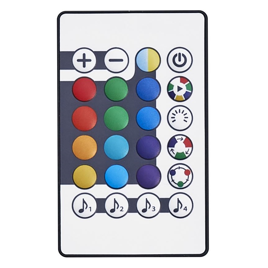 Ledvance - LED RGB Zatemnitveni trak FLEX AUDIO 3m LED/12,5W/230V + Daljinski upravljalnik