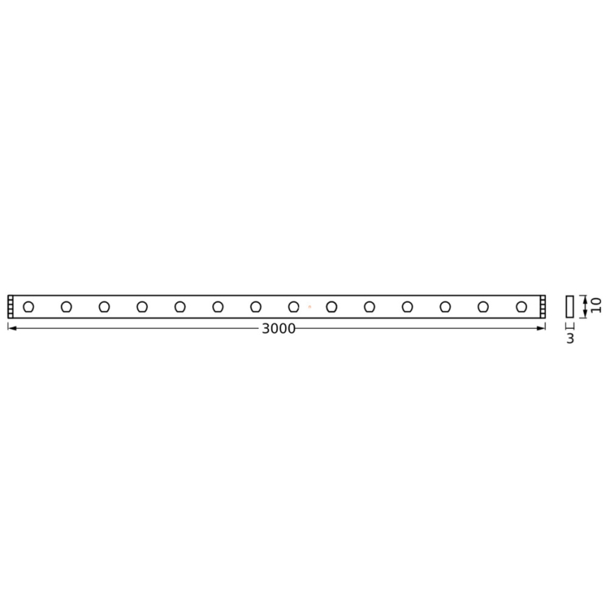 Ledvance - LED RGB Zatemnitveni trak SMART+ MAGIC FLEX 3m LED/15,5W/230V Wi-Fi + Daljinski upravljalnik