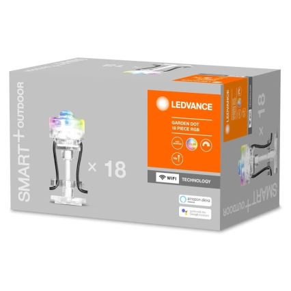 Ledvance - LED RGB Zunanja dekorativna svetilka SMART+ DOT 18xLED/4W/230V IP65 Wi-Fi