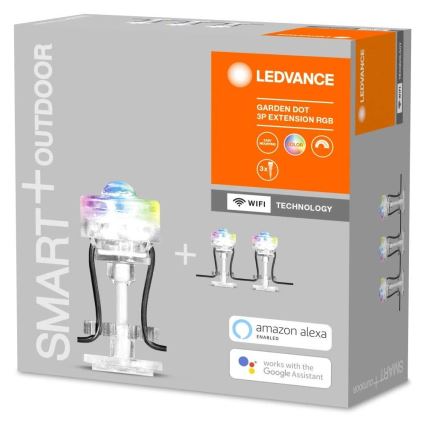 Ledvance - LED RGB zunanji podaljšek SMART+ DOT 3xLED/0,7W/230V IP65 Wi-Fi