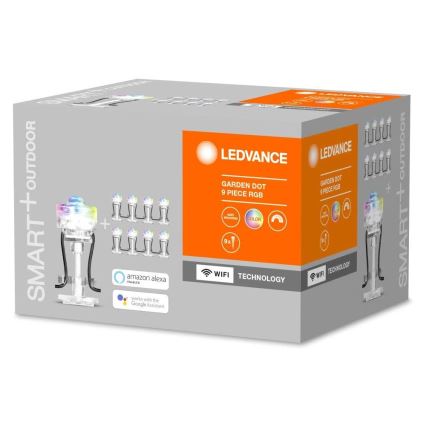 Ledvance - LED RGB Zunanji dodatni komplet SMART+ DOT 9xLED/2,5W/230V IP65 Wi-Fi