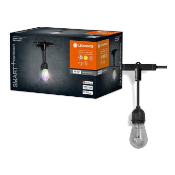 Ledvance - LED RGBW zatemljiv zunanji svetlobni niz SMART+ STRING 12xLED/0,37W/230V IP44 Wi-Fi