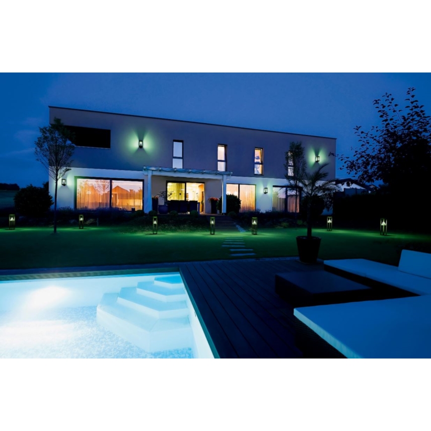 Ledvance - LED RGBW Zatemnitvena solarna stenska svetilka s senzorjem SMART+ ALPS LED/6W/3,7V 2200 mAh 3000K IP44