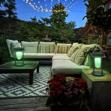 Ledvance - LED RGBW Zatemnitvena solarna svetilka SMART+ TABLE LED/3W/3,7V 2200 mAh IP44
